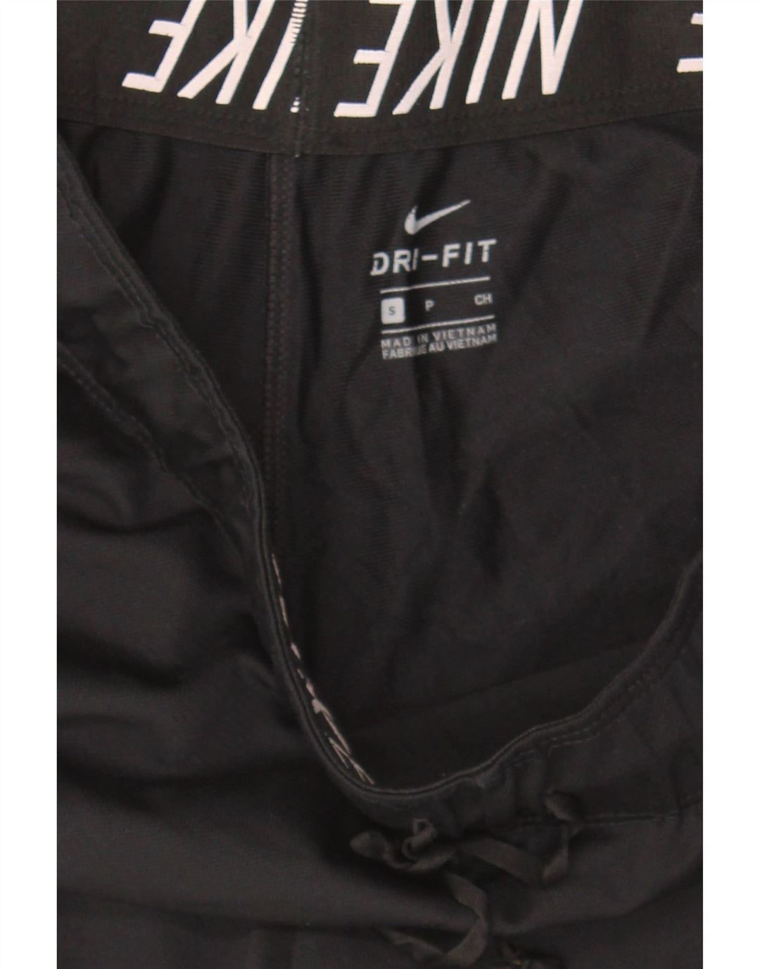 NIKE Womens Dri Fit Sport Shorts UK 10 Small Black Polyester Vintage Nike and Second-Hand Nike from Messina Hembry 