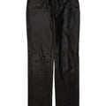 Armani Damen Lederhose W30 L35 Schwarz