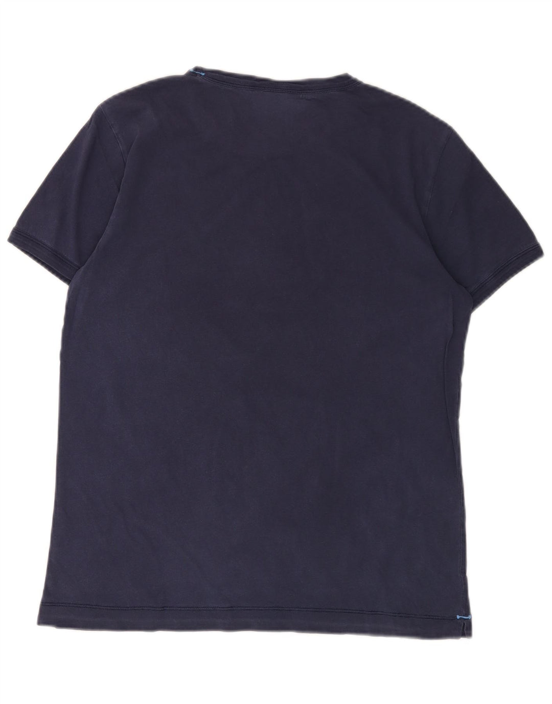 BEST COMPANY Mens Graphic T-Shirt Top Small Navy Blue