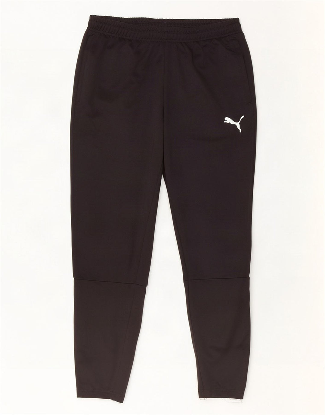 Puma Mens Tracksuit Trousers Large Black Colourblock Polyester