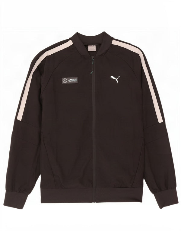Puma Mens Mercedes AMG Petronas Tracksuit Top Jacket Medium Black
