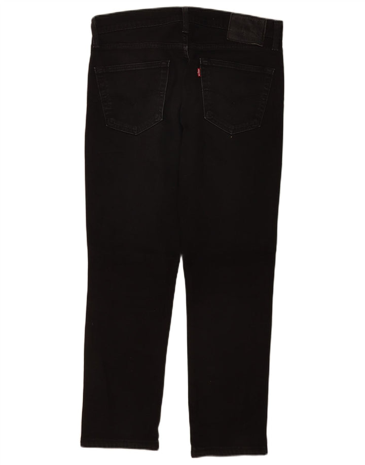 Levi's Herre 511 Slim Jeans W33 L27 Sort Bomuld