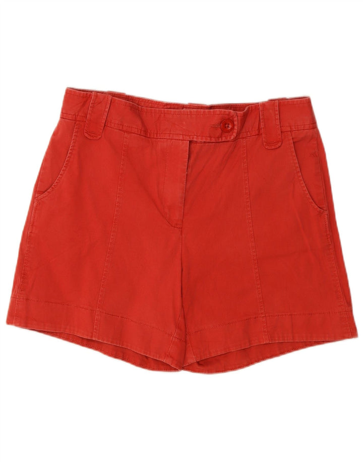 NAUTICA Womens Casual Shorts US 6 Medium W30  Red Cotton