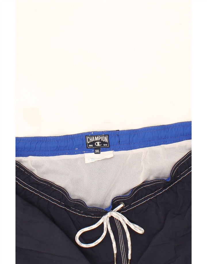 CHAMPION Mens Swimming Shorts 3XL  Navy Blue Vintage Champion and Second-Hand Champion from Messina Hembry 