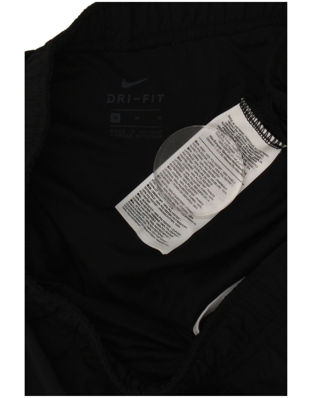Nike Womens Sport Shorts UK 14 Medium  Black Polyester Sports