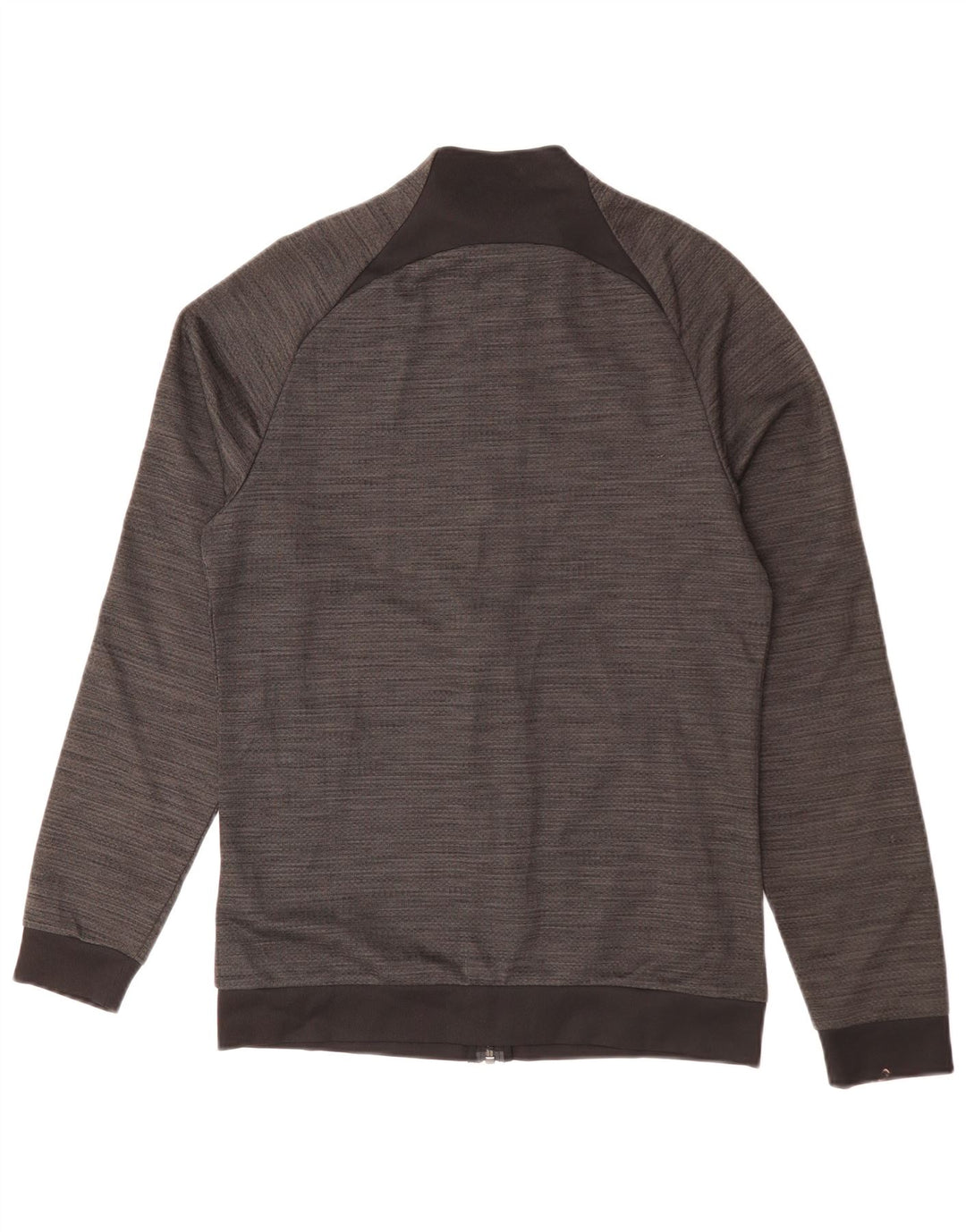 Jachetă de top pentru trening NIKE Dri Fit pentru bărbați, poliester moale, gri mic