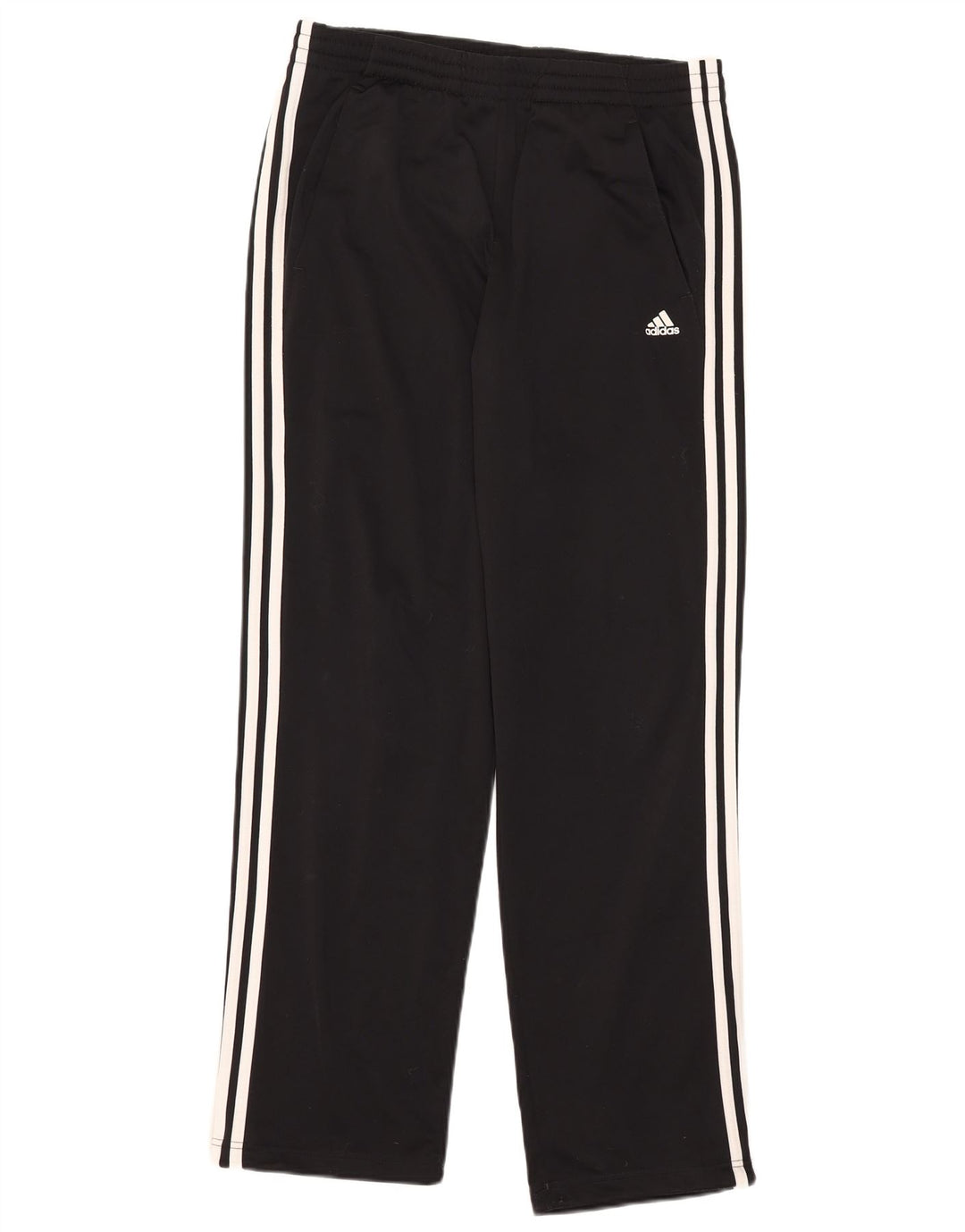 Adidas Mens Tracksuit Trousers Medium  Black Polyester