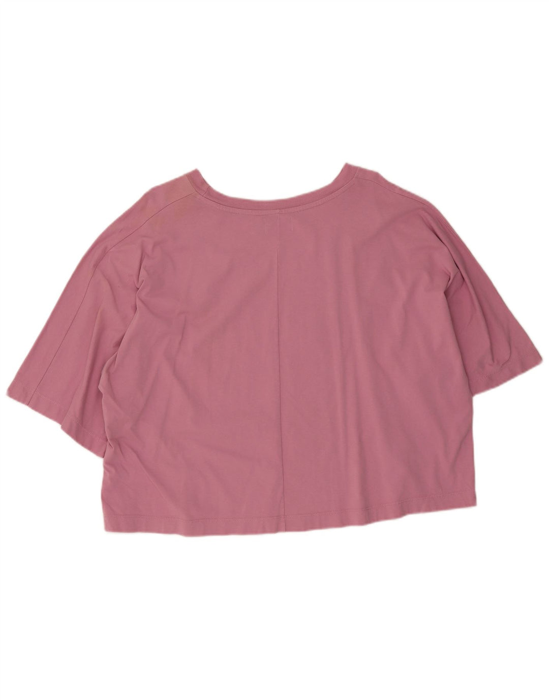 Converse Womens Oversized T-Shirt Top UK 10 Small Pink Cotton