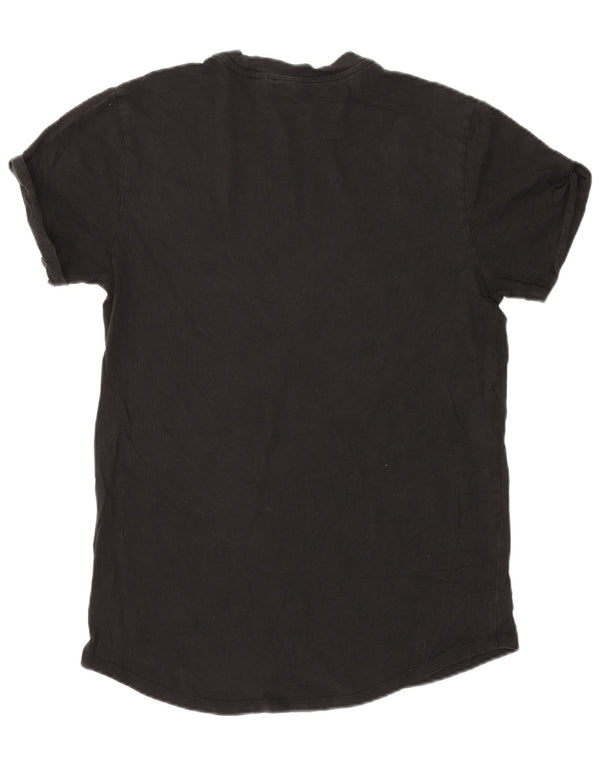 Camiseta masculina G-Star top pequeno algodão preto