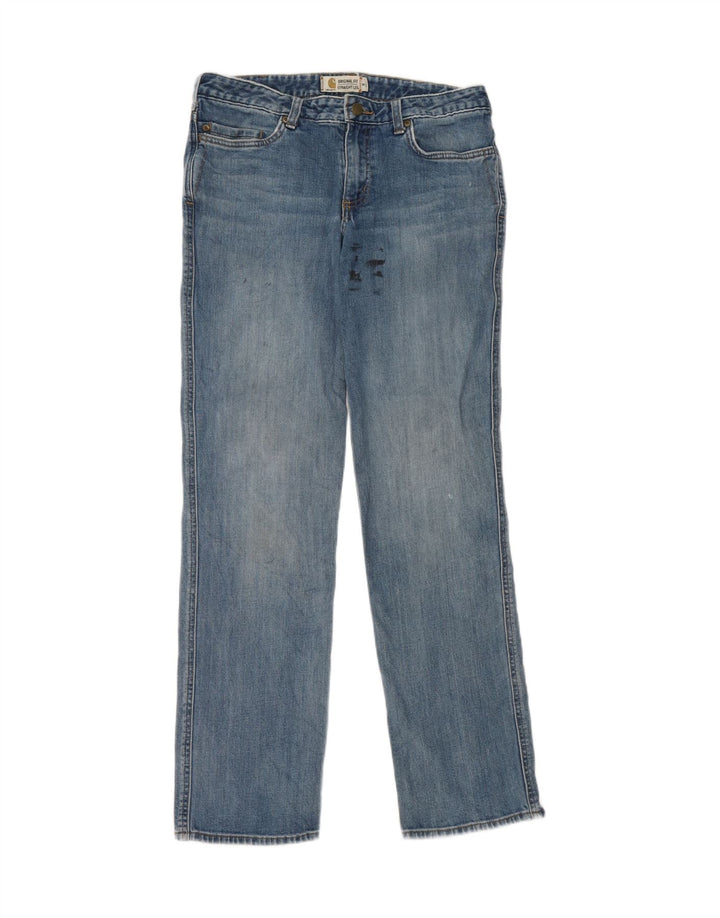 Carhartt Womens Straight Jeans US 8 Medium W30 L31 Blue Cotton