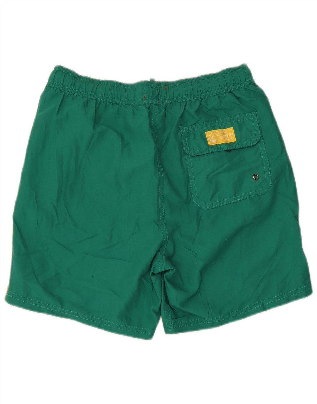 SUPERDRY Mens Swimming Shorts Small  Green Polyester Vintage Superdry and Second-Hand Superdry from Messina Hembry 