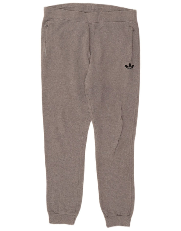 Pantaloni da tuta da uomo Adidas Joggers grandi in cotone chiazzato grigio