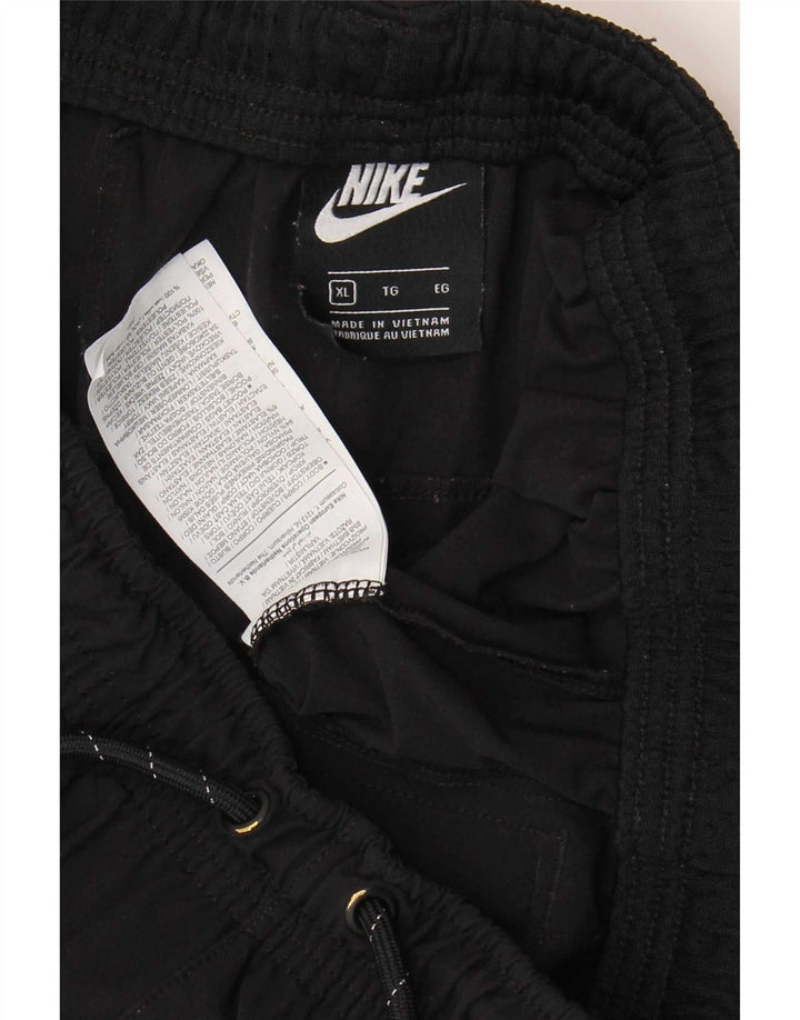 Nike Mens Cargo Tracksuit Trousers XL Black Nylon