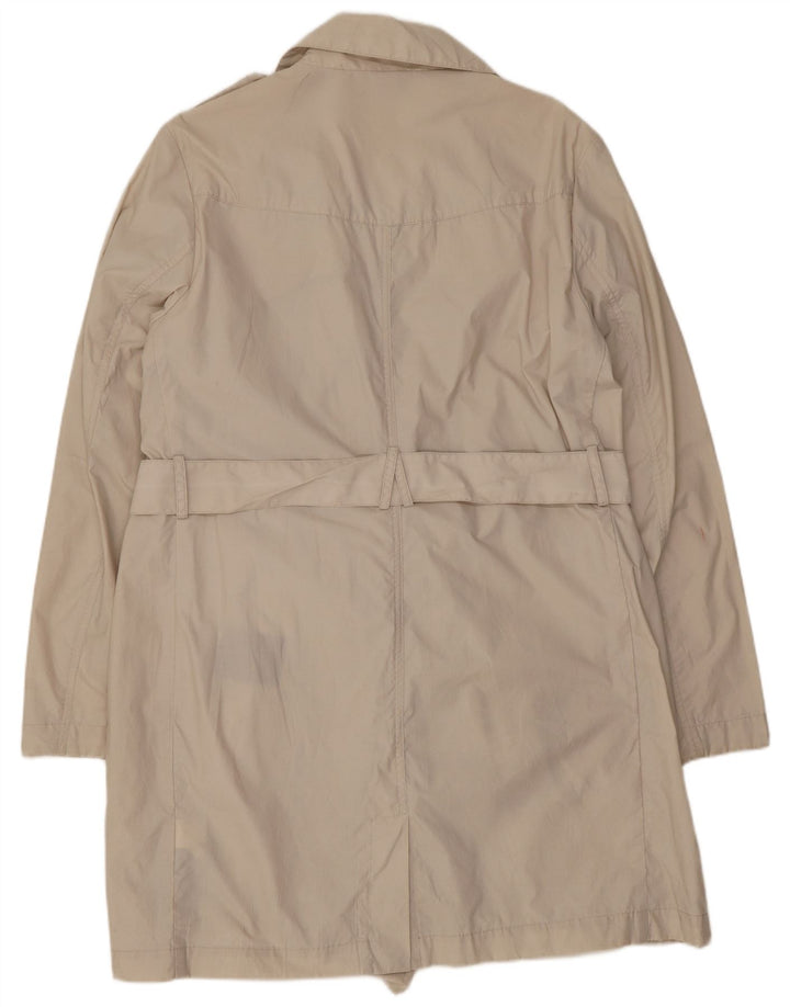 Kappa Trench Coat til kvinder UK 16 Stor Beige Polyamid