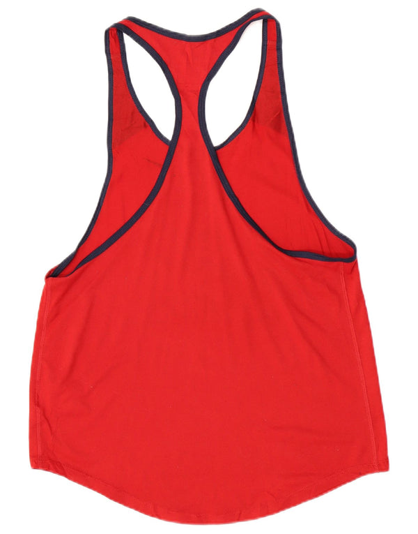 Nike Mens Cardinals Sleeveless Vest Top Small Red Colourblock Sports