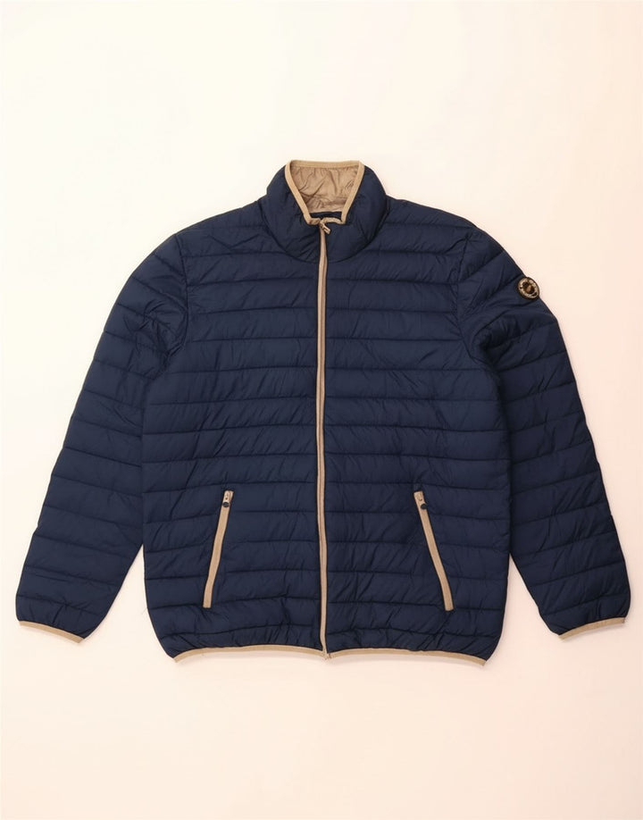 Lotto Damen Wattierte Jacke UK 20 2XL Marineblau Polyester