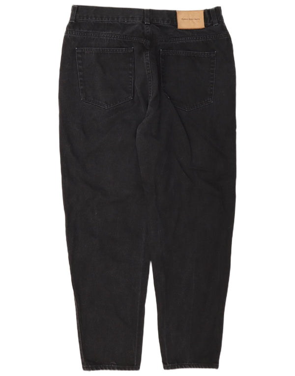 Jeans affusolati da uomo Calvin Klein W36 L30 cotone nero