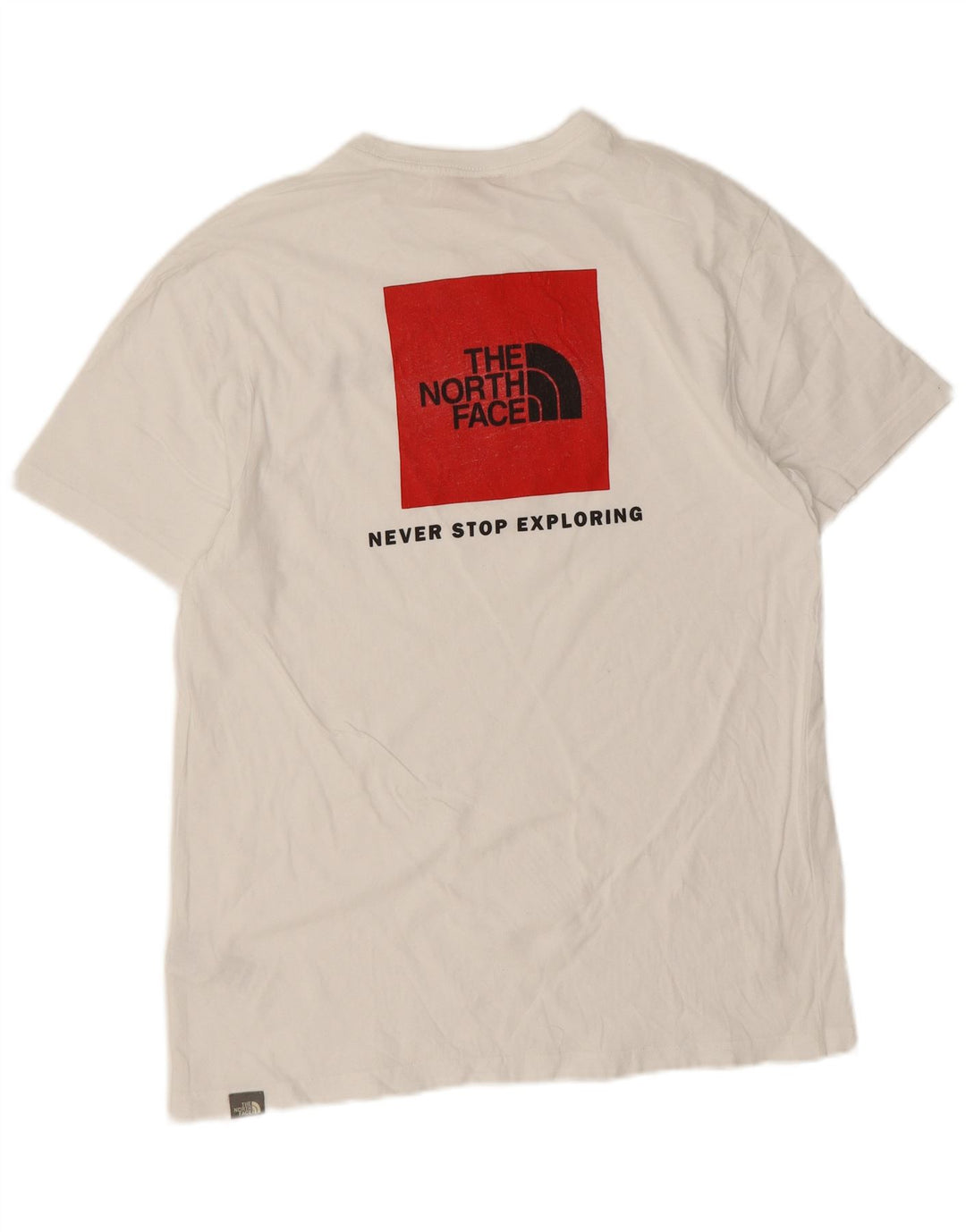 T-shirt grafica da uomo The North Face Top in cotone bianco medio