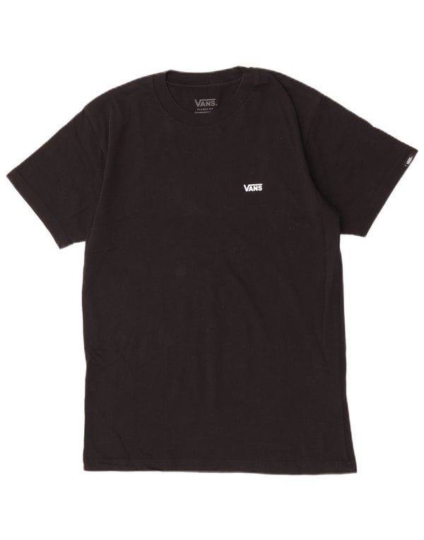 T-shirt da uomo Vans Classic Fit, piccola, in cotone nero