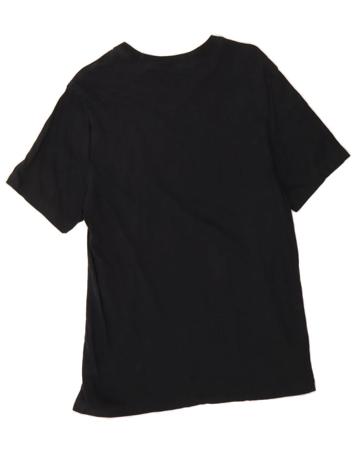 NIKE Mens Graphic T-Shirt Top Medium Black Cotton Vintage Nike and Second-Hand Nike from Messina Hembry 