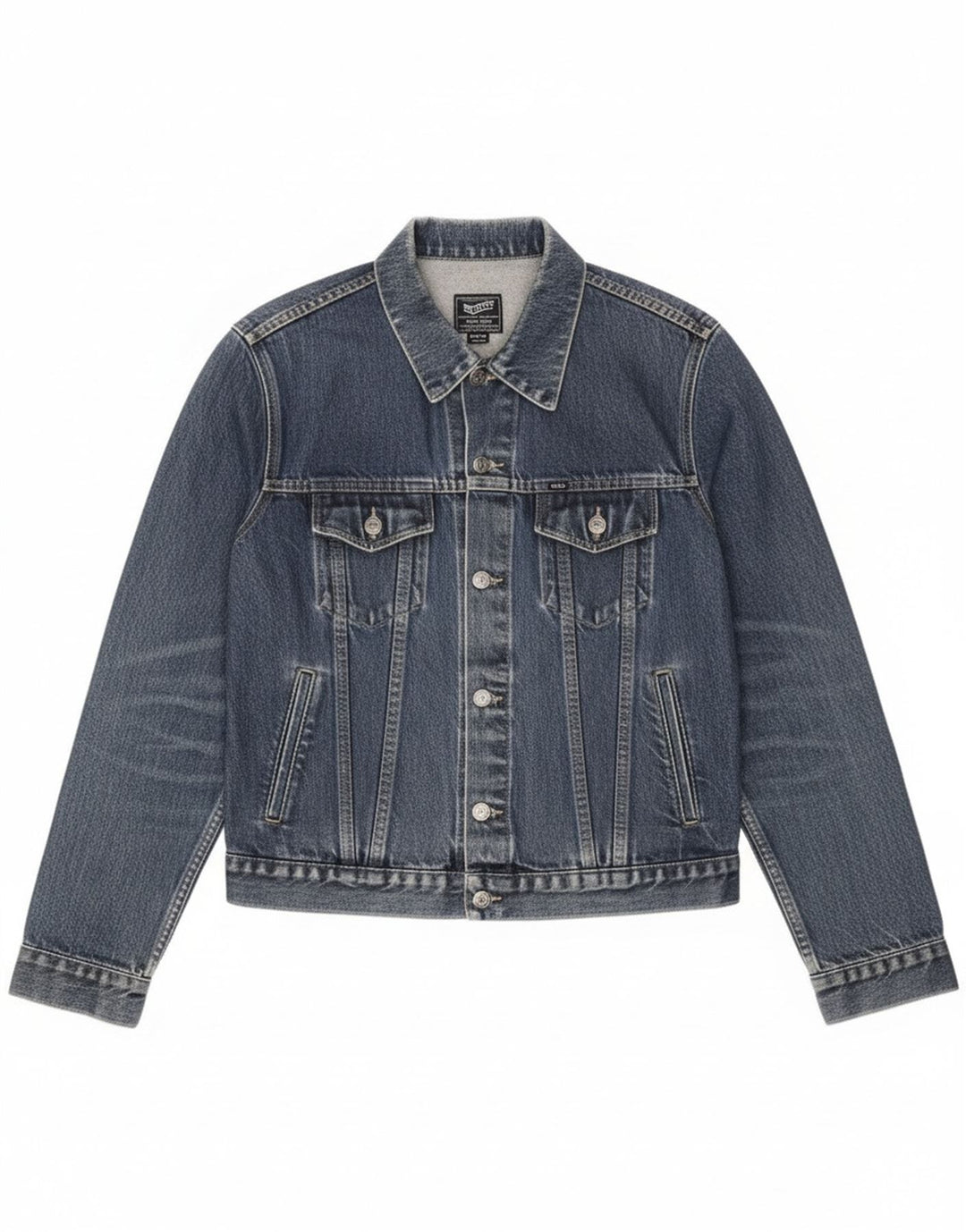 Gas Womens Denim Jacket UK 20 2XL Blue Cotton