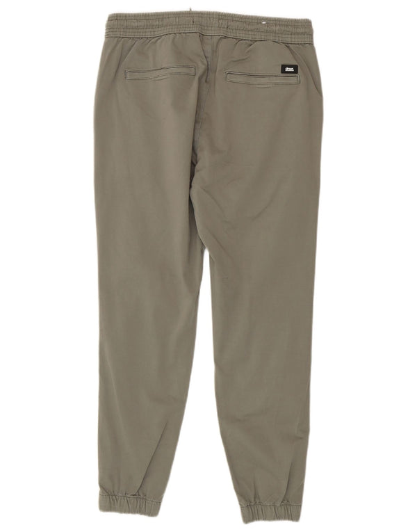 Zara Herre Joggers Chino Bukser Medium W31 L26 Grøn Bomuld