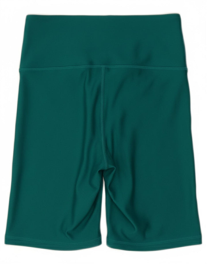 UNDER ARMOUR Womens Sport Shorts UK 4 XS  Green Polyester