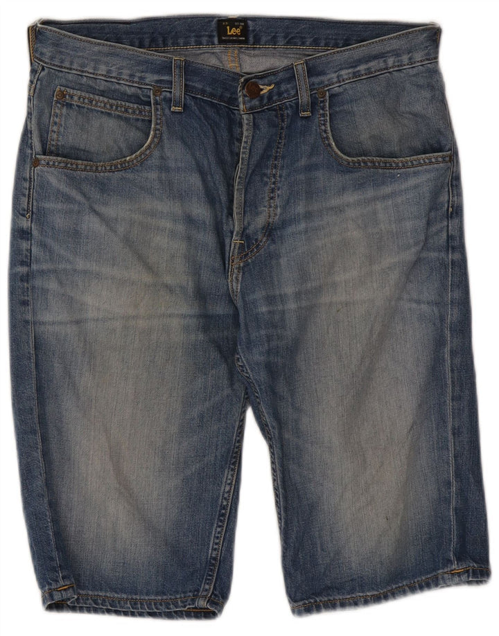 Lee Herre denimshorts W31 Medium Blue Bomuld