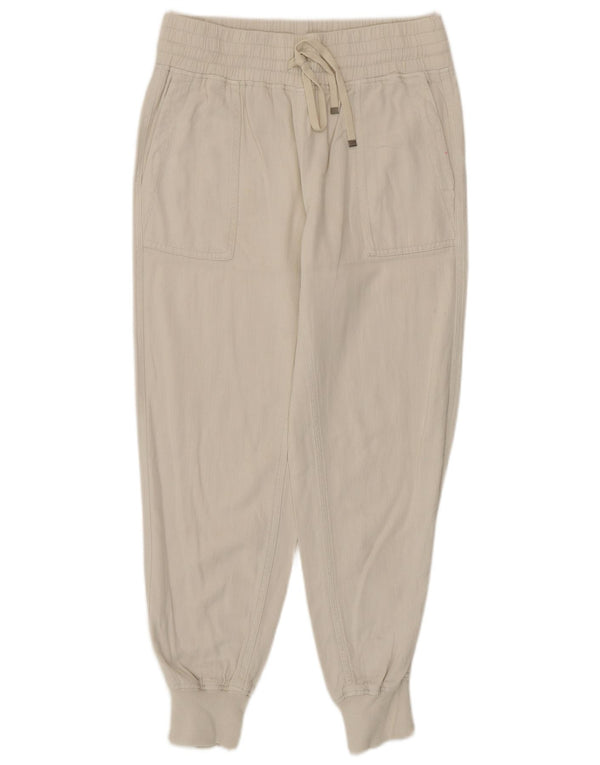 Женские повседневные брюки-джоггеры Zara XS W24 L26 Off White
