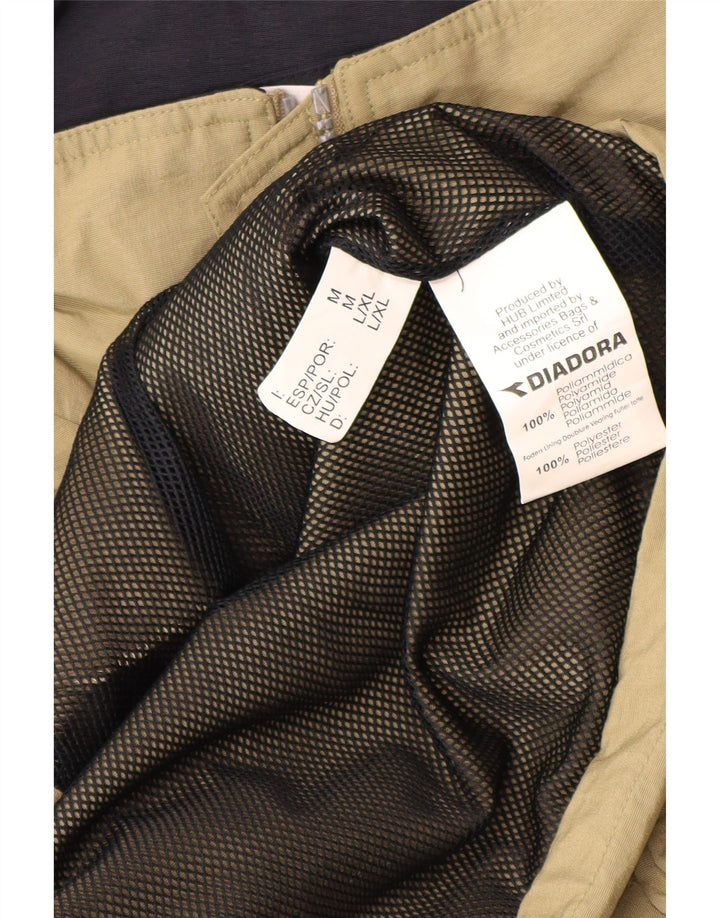 Giacca antipioggia da uomo Diadora UK 38 Medium Khaki Poliammide