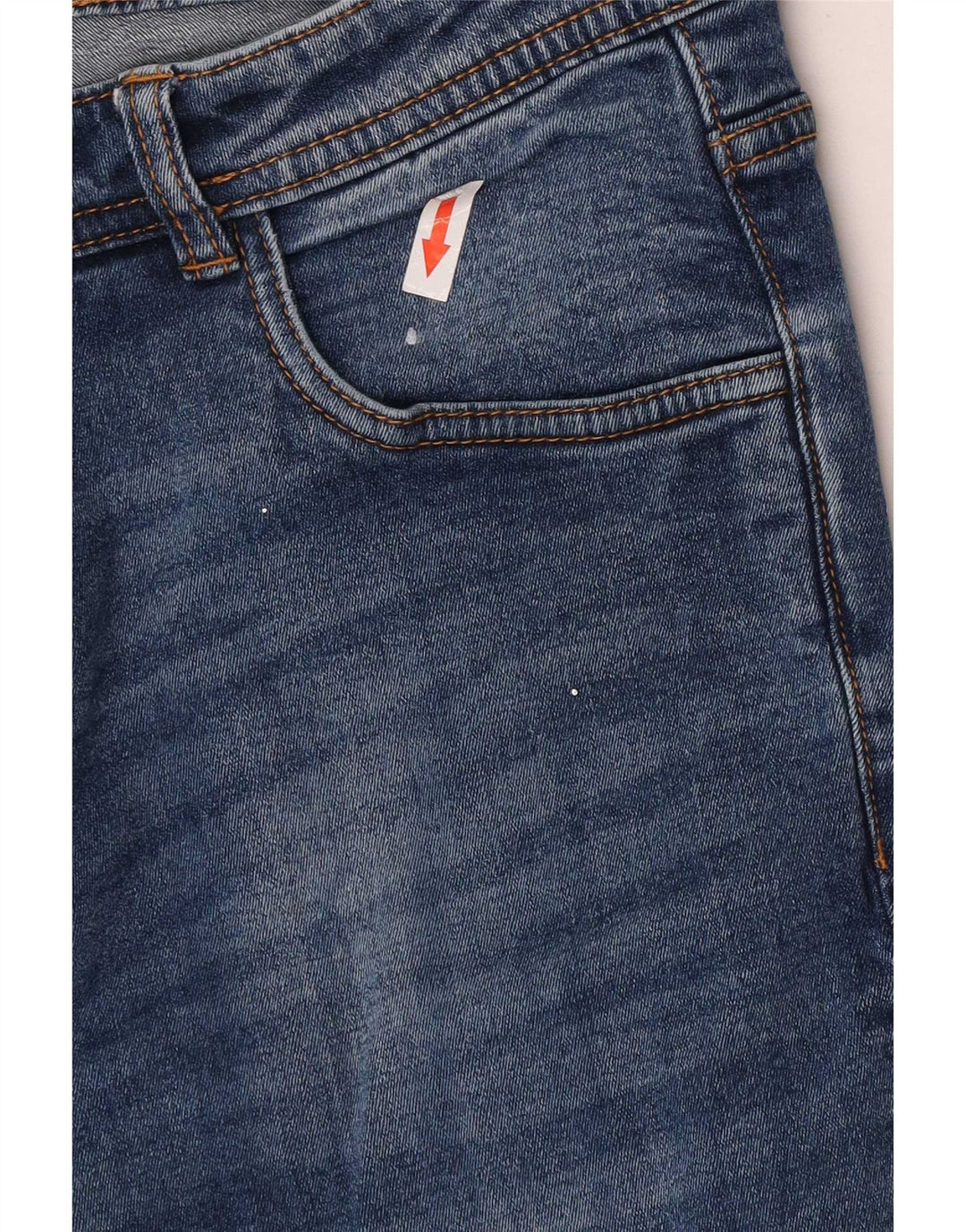 Dack's Mens Slim Jeans IT 48 Medium W32 L30 Blue Cotton