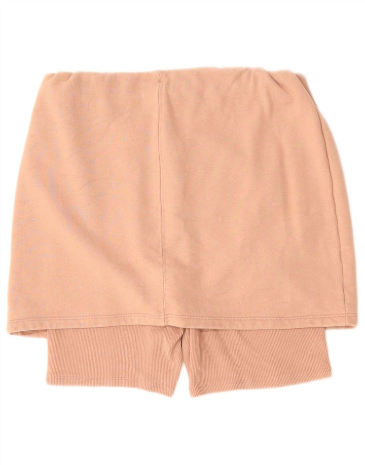Gonna corta Zara da donna UK 14 grande rosa