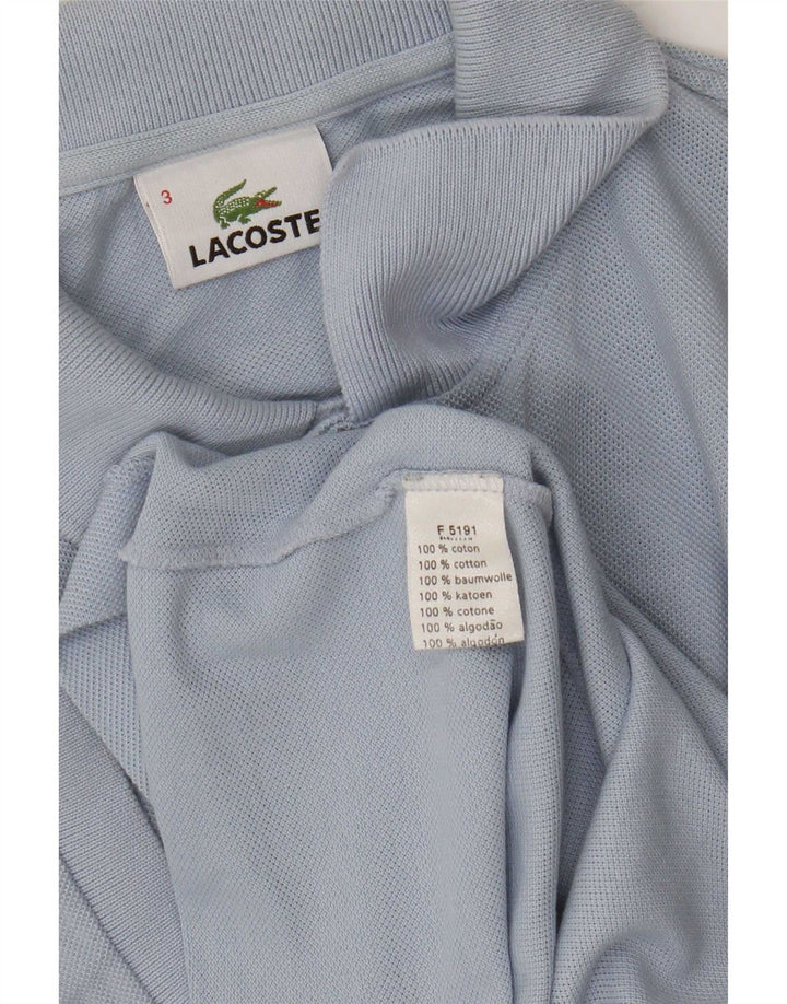 Lacoste Polo Homme Taille 3 Petit Bleu Coton