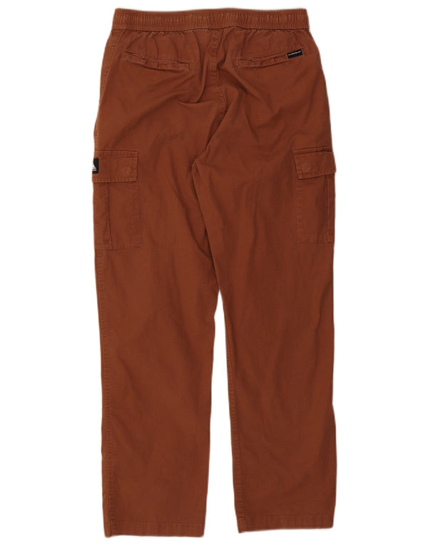 Quiksilver drenge lige cargo bukser 13-14 år Large W28 L26 Brun
