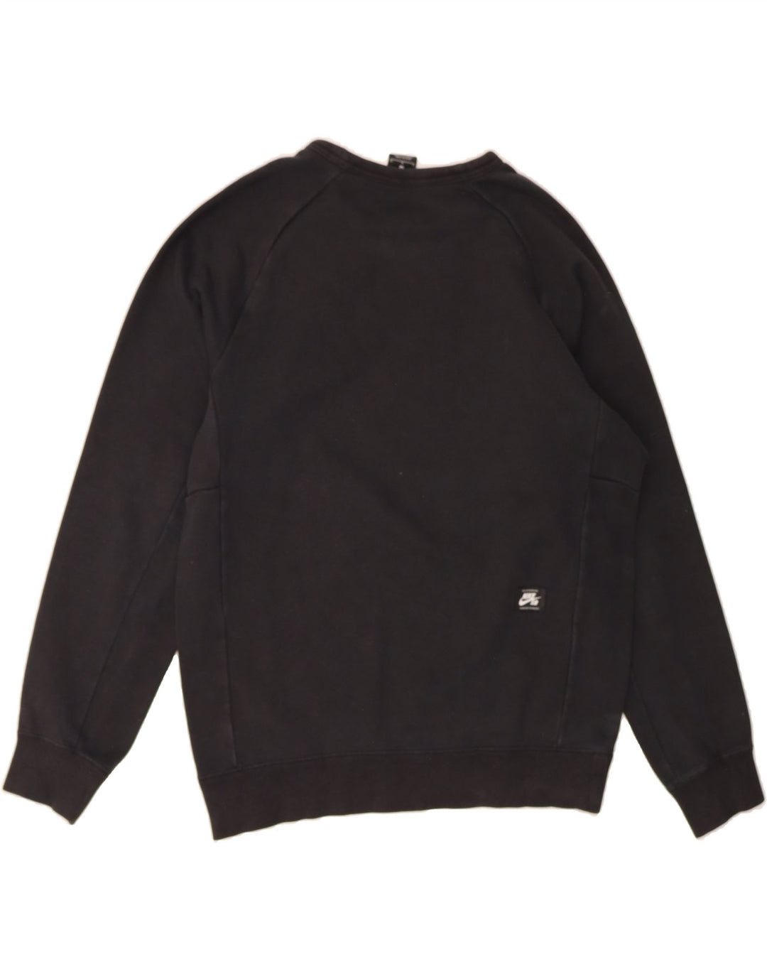 NIKE Mens Sweatshirt Jumper Medium Black Cotton Vintage Nike and Second-Hand Nike from Messina Hembry 