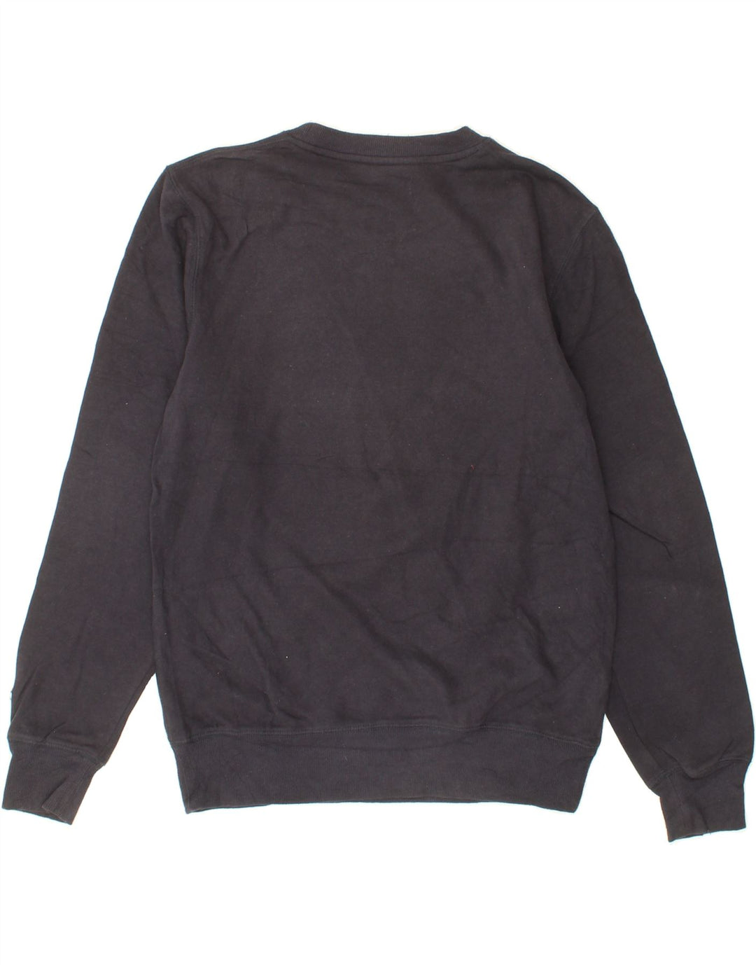 CHAMPION Mens Graphic Sweatshirt Jumper Small Navy Blue Cotton Vintage Champion and Second-Hand Champion from Messina Hembry 