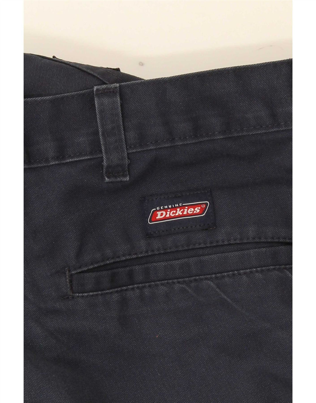 Dickies Mens Straight Chino Trousers W34 L30 Navy Blue