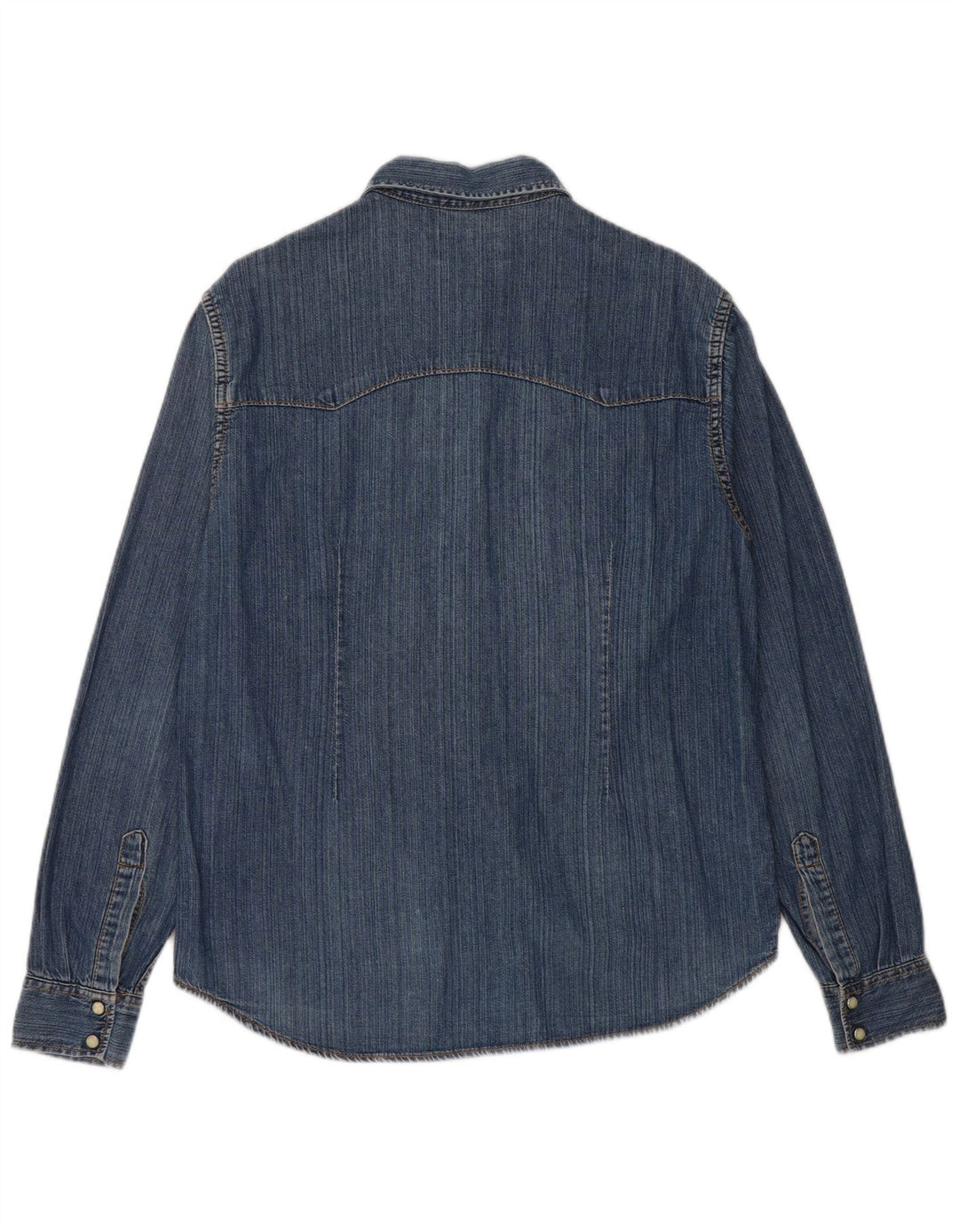 LEE Womens Denim Shirt UK 18 XL Blue Cotton