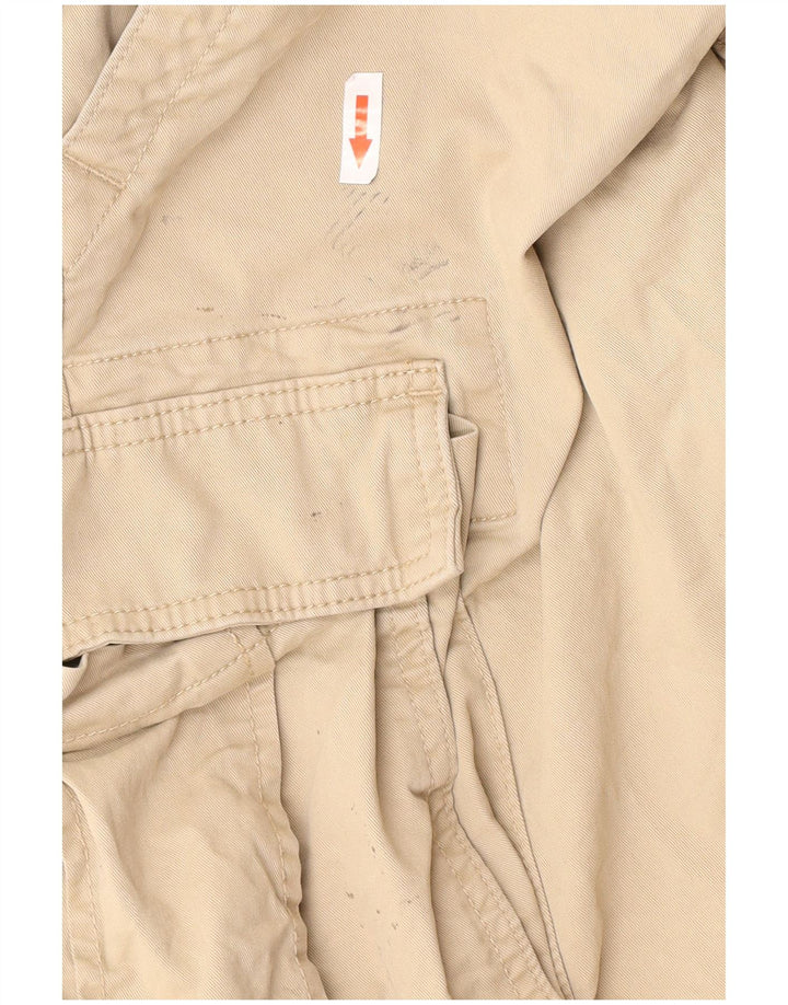 Gap Mens Cargo Shorts W36 Large Beige Cotton