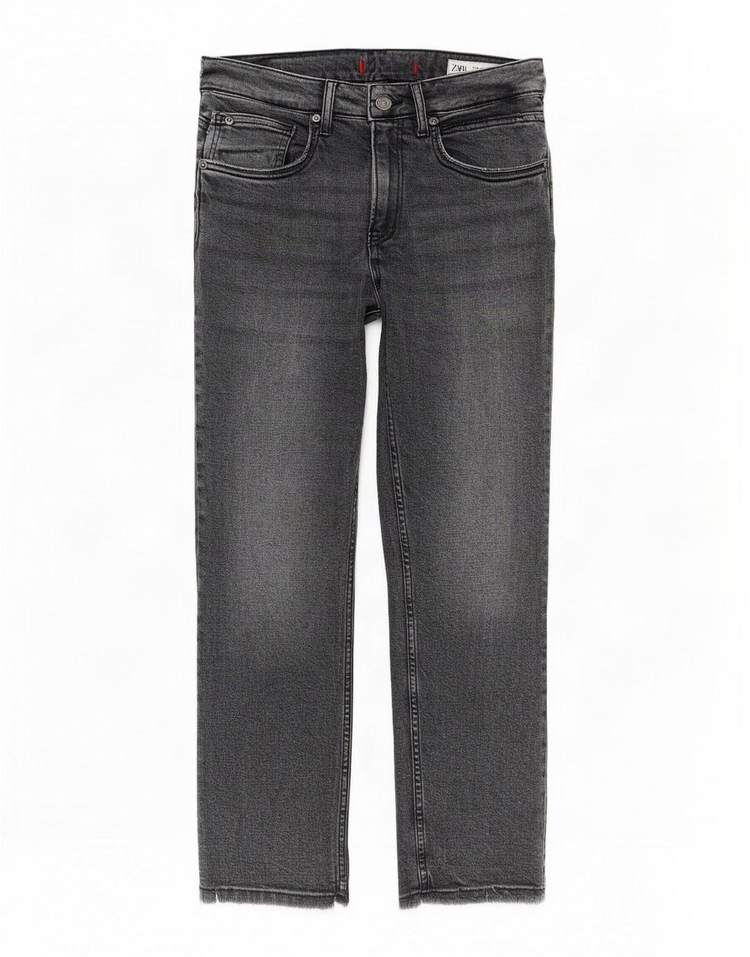 Zara Womens Straight Jeans EU 38 Small W28 L26 Grey