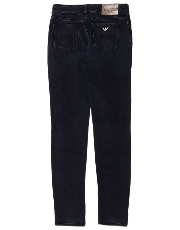 Armani Femme Jean Slim W26 L29 Bleu Marine Coton