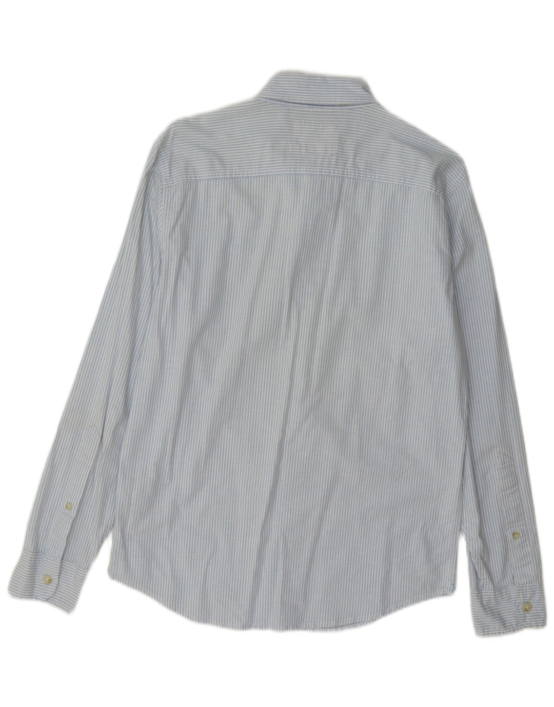 Hollister Mens Shirt Small Blue Pinstripe Cotton