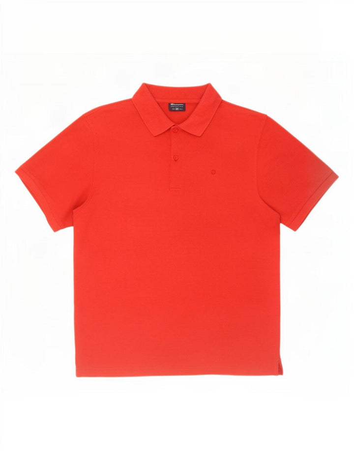 Champion Polo Hombre Rojo Mediano