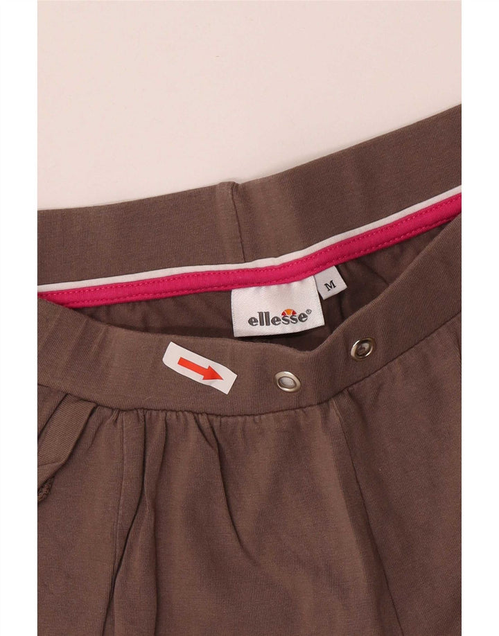 Ellesse Pantalones de chándal para mujer UK 42 Algodón marrón medio