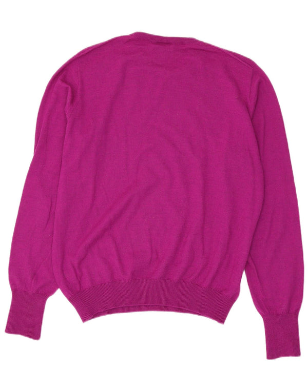 Nike Mens Crew Neck Jumper Sweater UK 46/48 XL Pink Polyester