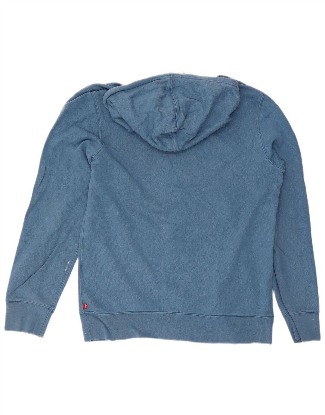 Levi's Mens Graphic Hoodie Jumper Large Blue Cotton