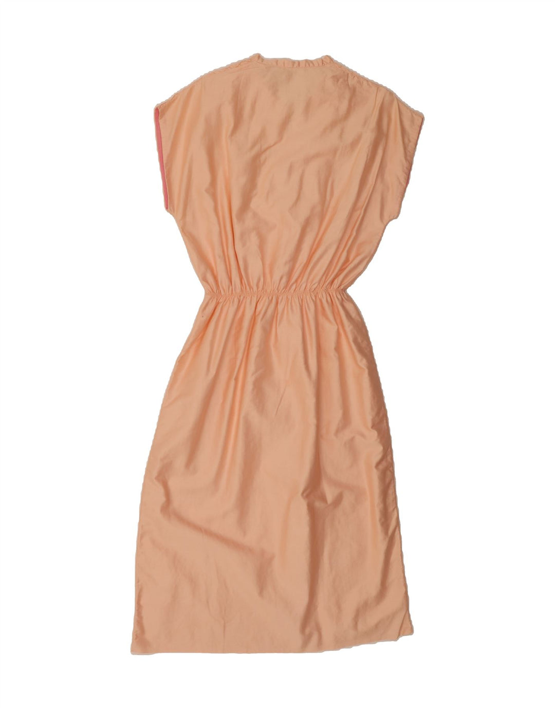 VINTAGE Womens Sleeveless Maxi Dress UK 19 Medium Pink Vintage Vintage and Second-Hand Vintage from Messina Hembry 
