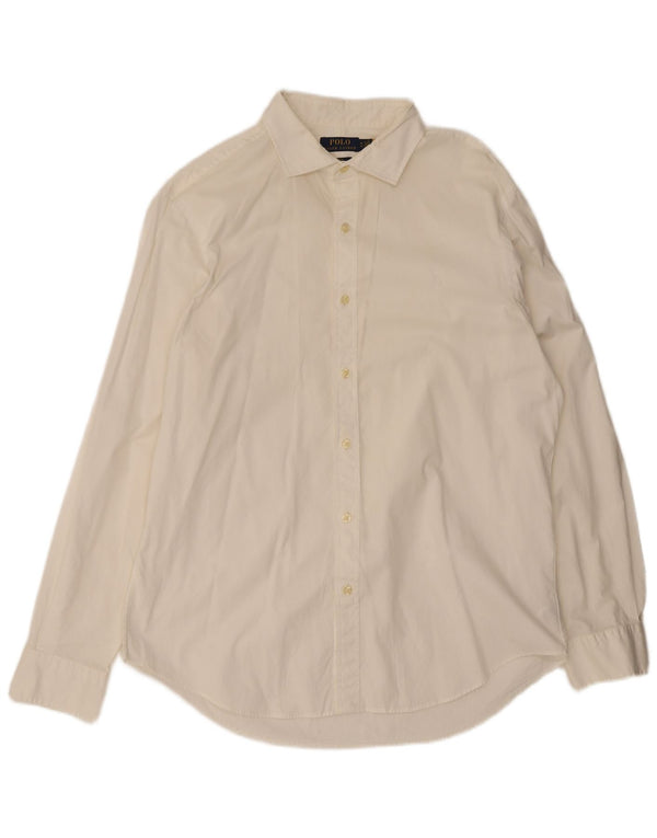 Camisa Polo Ralph Lauren Hombre Slim Fit XL Algodón Blanco