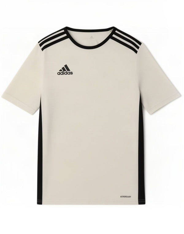 Tricou Adidas Aeroready pentru baieti Top 13-14 ani poliester alb