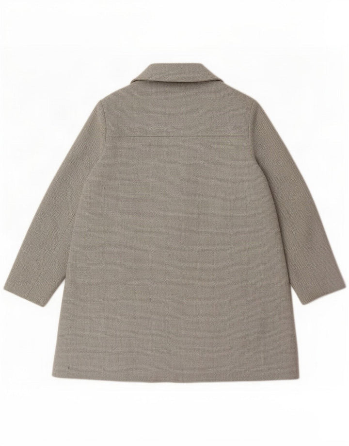 Topshop Cappotto aperto oversize da donna UK 12 Acrilico grigio medio